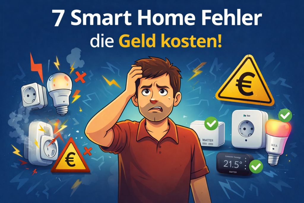 7 Smart Home Fehler, die Einsteiger Geld kosten